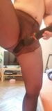 The bitch masturbates in stockings snapshot 14