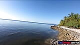 Amateur thailändische freundin, sex am strand irgendwo auf den Philippinen snapshot 5