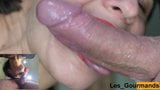 MILF Blowjob close-up and swallowing snapshot 18