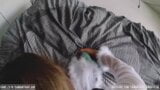 Opálená kočka exploduje v orgasmu z prstění zadku snapshot 18