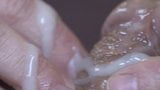 Macro close up of my cock squirting snapshot 10