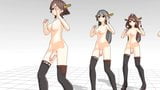 Bộ sưu tập Kantai mmd: video khiêu vũ futanari snapshot 8