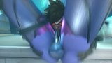 Tracer โดนเย็ดคอโดยแม่หม้าย sfm-futanari snapshot 1