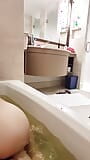 Korean collge girl shower her private area in the bath snapshot 7