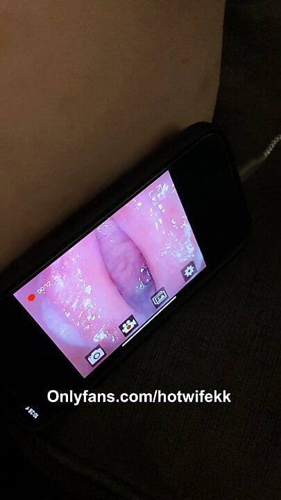 Pussy camera – internal creampie view