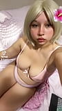 SEXY HOT CHUBBY BLONDE EGIRL IN LINGERIE VANILLA FAITH ARDALAN TIKTOKS snapshot 12