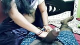 Telugu Couple hot wife Giving foot job snapshot 10
