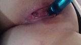 MAKENZIE USING A BLUE DILDO TO CUM! snapshot 10