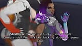 NEW Lordaardvark Hentai Animation: Futa Mercy Using Sombra Like A Fuck Toy snapshot 11