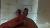 (Risky) Hot Stud Masturbate in Shower at the Gym BIG DICK snapshot 9