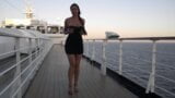 VividRedHead – walking sexily on the deck snapshot 3