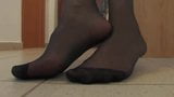 Feet in stockings snapshot 9