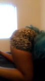 Big Booty Slut Blue Hair snapshot 4