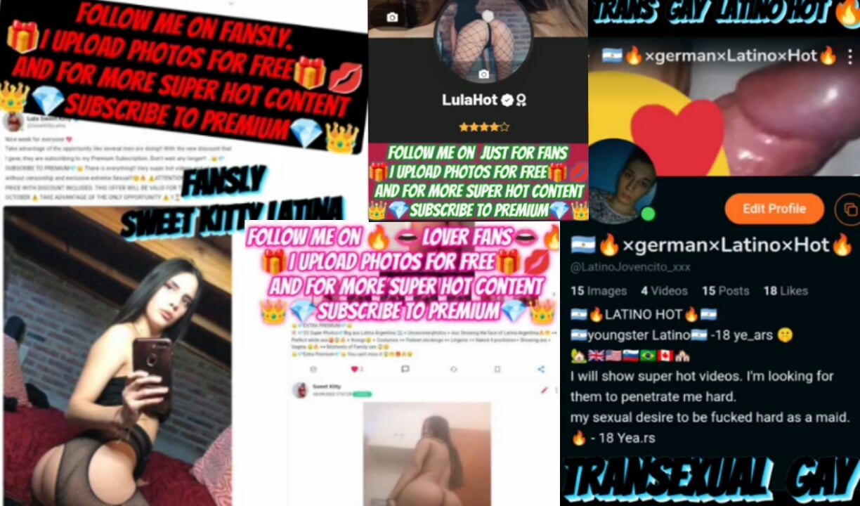 All our networks so they can go and follow us and subscribe and see us completely naked
