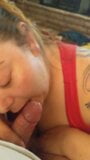 tatted milf gets a facial shot snapshot 2