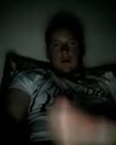 Sexy dude wanking his cock in the dark snapshot 2