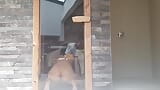 Really risky and fast fucking in a public sauna, squirting orgasm Dada Deville snapshot 6