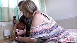 AGEDLOVE - Mature woman fucking her guitar tutor snapshot 2