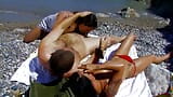 Misa Morgane has the best threesome on the beach snapshot 2