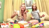 Birthday Cum Eating Threesome Fuck Party snapshot 2