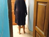 Son-in-law his mother-in-law when wife was not at home (Desi Big ass mother-in-law's ass destroyed) snapshot 8