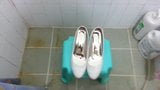 White Patent Bombas gozando snapshot 1