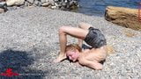 Day at the Sea with Contortion Star Tatjana snapshot 14