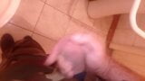 Fingering in the toilet, finished in the toilet. snapshot 3