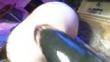 Xxl Analdildo in süßer kleiner Crossdresser snapshot 4