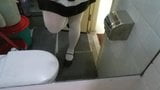 Mary Jane noire avec des collants blancs snapshot 5