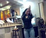 Arab girl dancing snapshot 2