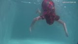 Redhead baby Nikita Vodorezova gets naked fast underwater snapshot 12