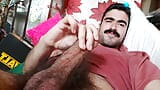 Spanish hunk masturbates hairy big cock snapshot 3