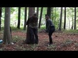 Femdom  Mistress German  Cruel Outdoor Punishment snapshot 4