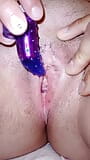 Pink Dripping Wet Tight Gaping Pussy of Wife snapshot 9