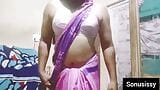 火辣印度女小子sonusissy - 穿着纱丽服的肚脐 snapshot 6