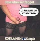 Finlandiya&#39;dan crossdresser ibne pislik. snapshot 5