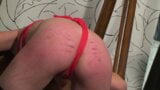 The slave gets spanked really hard after the nipple torture snapshot 19