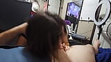 Giving him amazing head again with mouth full of cumm snapshot 16