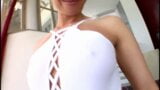 Joana Romain, euro, milf bionda doppia scopata e titus steel, lingerie mugur, tacchi alti, capelli corti, troia milf sexy, teaser # 1 snapshot 5