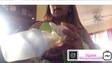 Latina milking a boob for Youtube snapshot 1