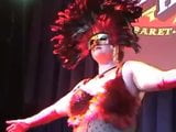 Perfect Nordic-Western Blonde BBW in Masked Burlesque Dance snapshot 6