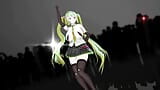 MMd Lamm miku modificada tDA style (remake) - SG3525 - blondes haar, farbe, edit, smixix snapshot 3