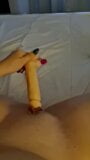 Huge Dick Barley Fit In My Hungarian Teen Pussy snapshot 1