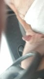 masturbating in car in lingerie snapshot 10