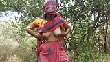 Indian desi aunty,  brutal anal sex in jungle. snapshot 5