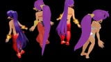 MMD Shantae сексуально танцует с призраком! snapshot 6