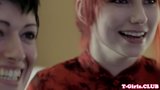 Alt les tgirl straponfucked by redhead babe snapshot 5