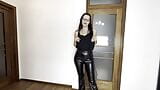 Teasing in Leather Pants is my fetish snapshot 3