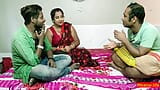 Indian Bengali Wife Threesome Sex! With Clear Audio snapshot 5